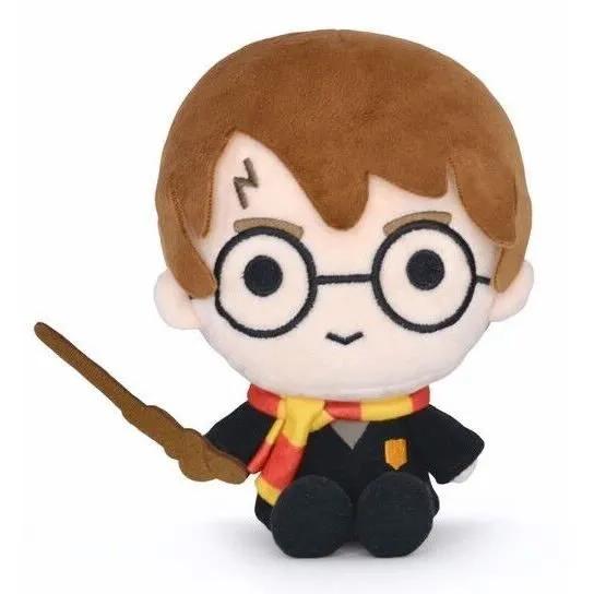 Peluche - Micromania-Zing - Chibi Harry Potter - 20 cm - Marron - Mixte-1