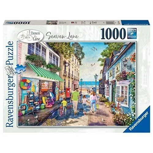 Puzzle - RAVENSBURGER - Down the Puzzle N°3 - 1000 pièces - Thème: Paysage et nature - Pour adultes-0