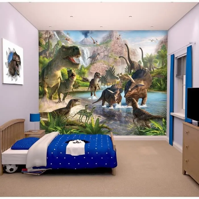 Walltastic Papier peint photo Dinosaur Land 41745-0