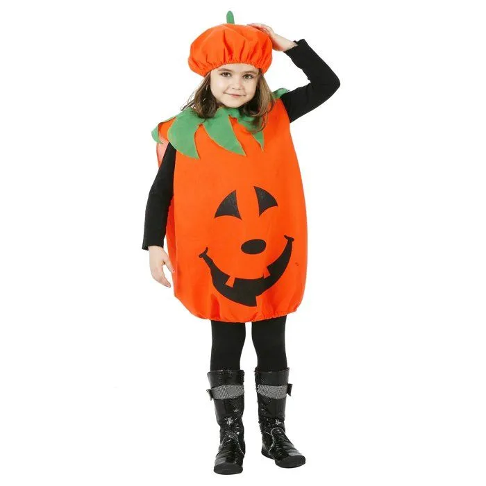 Déguisement citrouille enfant Halloween-0