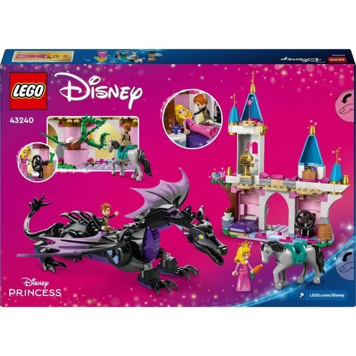 LEGO® Disney Princess 43240 Maléfique en dragon, jouet pour les fans du dessin-animé-5