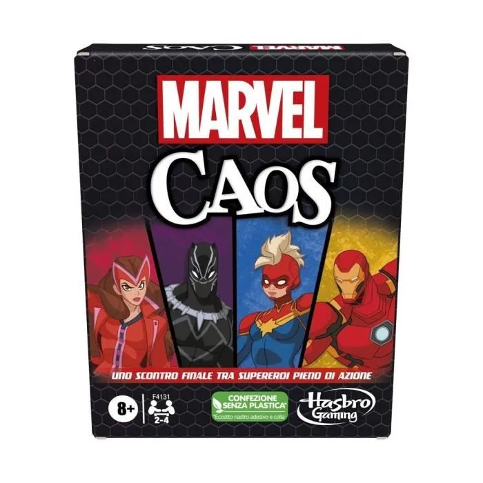 Jeu de cartes Marvel Chaos - HASBRO GAMING - Facile à apprendre - Dès 8 ans-0