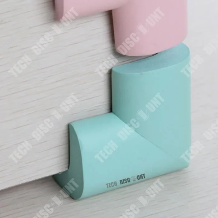 TD® Protège angles bébé anti-collision table sécurité des enfants bords protection verrouillage meubles maison coins tables cacher-2