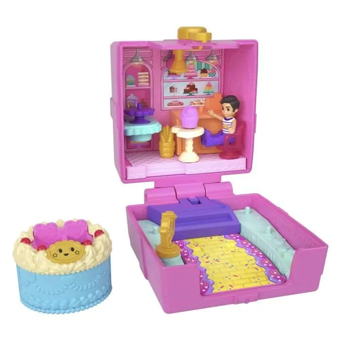 Polly Pocket–Coffret Multifacettes-Voitures Et Mini-Figurines - JCR44 Modèle aléatoire - à partide 4 ans-0