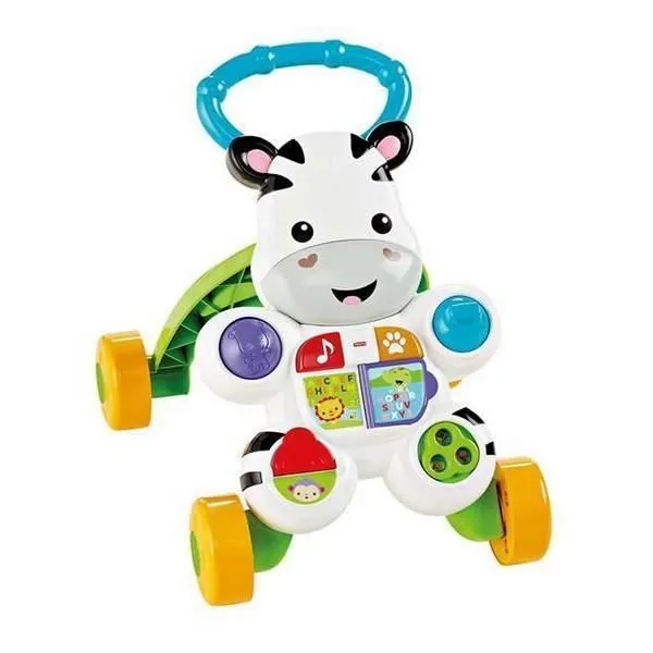 Tricycle - Mattel - Zèbre Blanc - 1+ an - Montage facile - Pour enfants de 18 mois à 4 ans-1