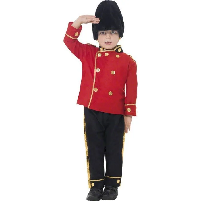 Déguisement petit garde royal - SMIFFY'S - Rouge - Enfant - A partir de 3 ans-0