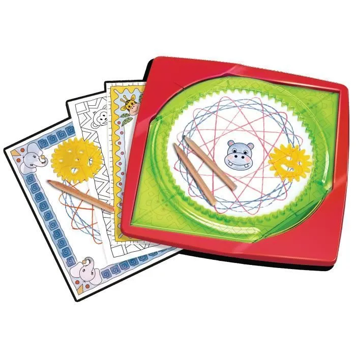 Junior Spiral Designer - Ravensburger - Dessins enfants - Mandala en spirale - dès 4 ans - Vert-2