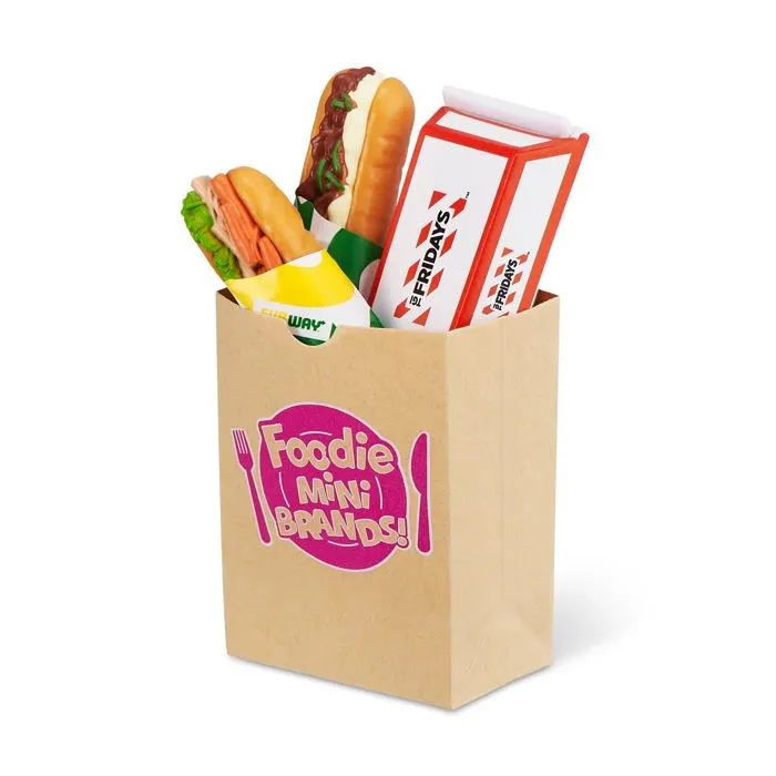 5 surprise - 77310 - Foodie Mini Brands (Pack de 4) Sonic Capsule mystere a Collectionner, , 4 Pack-3