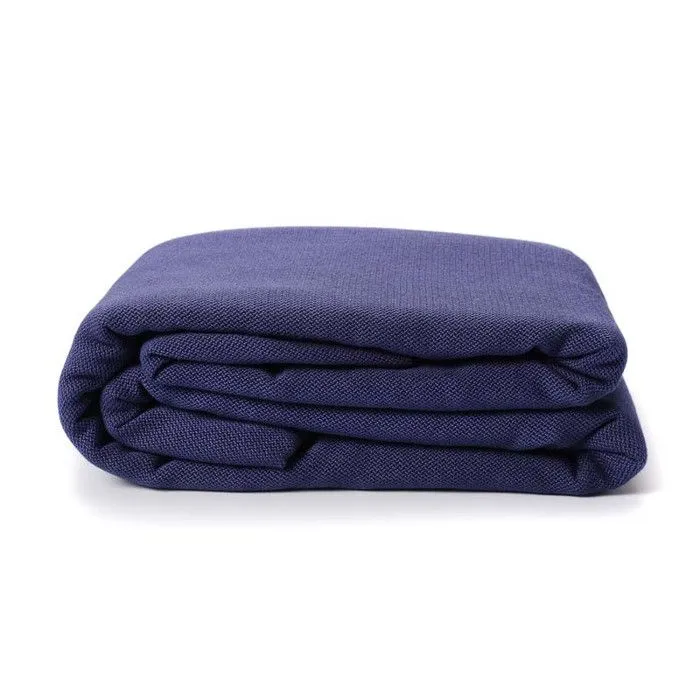 Echarpe de portage tissée - Néobulle - Bleu Fregate 3,60m - Portage physiologique et confortable-0