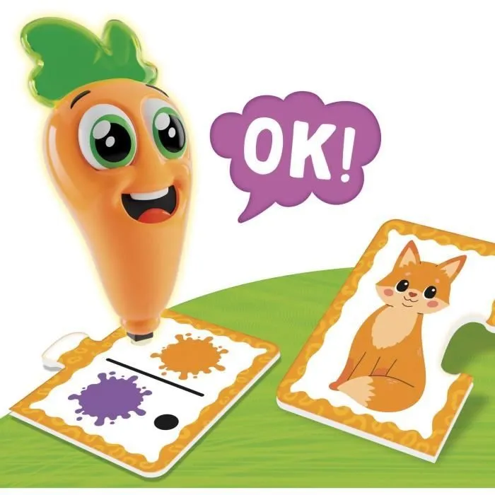 Stylo parlant - CAROTINA BABY - Apprentissage des couleurs, Stylo interactif-2