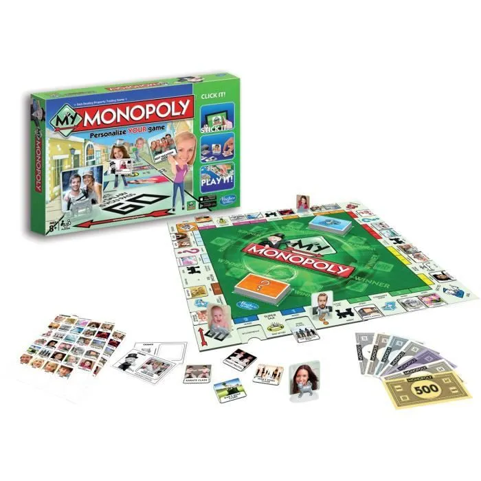 Hasbro Monopole Monopole Ma Tv - Cartes Et Jeux De Société-0