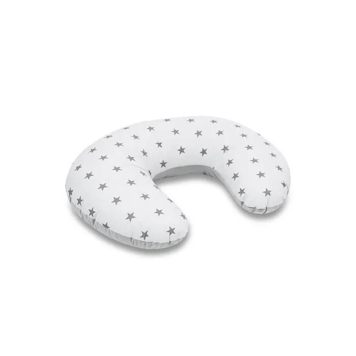 Bellochi Coussin D'allaitement avec Housse Coussin Allaitement 40x60 cm - 100% Coton - Nunki star-0
