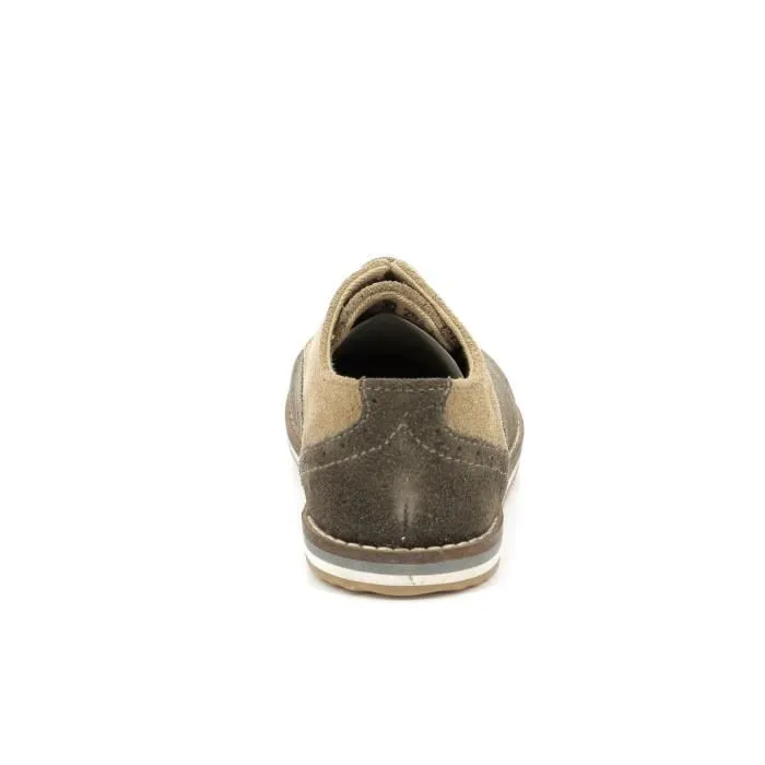 ASTER Derbies Loup Kaki beige-1