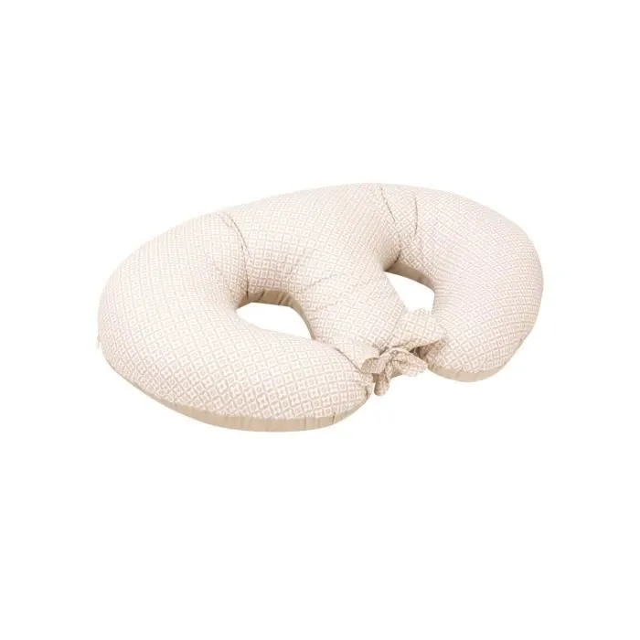 Bellochi Coussin D'allaitement Jumeaux avec Housse Coussin Allaitement - 100% Coton - Lux-0