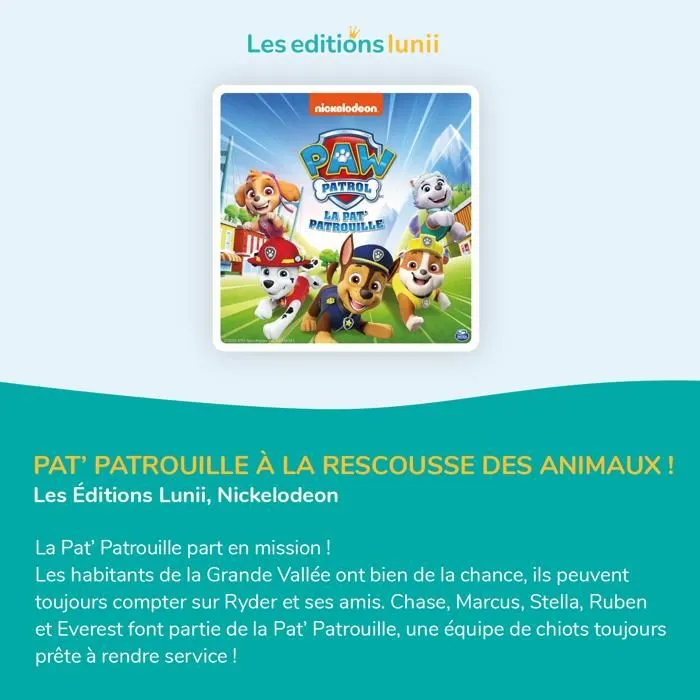 Console Educative - Coffret Pat Patrouille - Lunii - Livre audio interactif dès 3 ans à écouter sur Ma Fabrique à Histoires-1