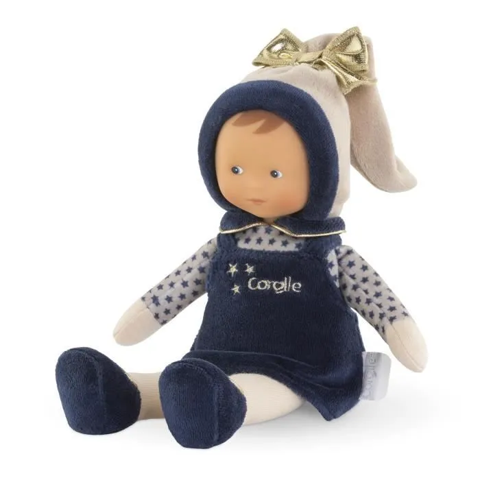 Mon Doudou COROLLE - Miss Marine Rêves d'Etoiles - 25 cm - petite poupée - senteur de vanille - dès la naissance-0