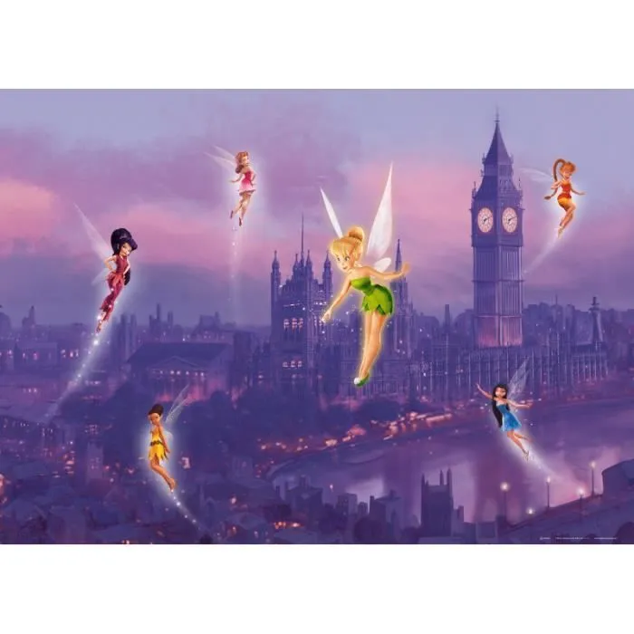 Poster Fée Clochette Disney Fairies - Qualité Numérique - Dimensions XXL - 160 x 115 cm-0
