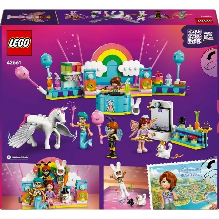 LEGO Friends 42661 Soirée Déguisée avec une Licorne et une Fée - Jeu pour Fille dès 6 Ans-5
