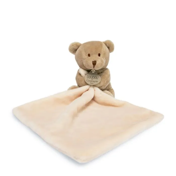 DOUDOU ET COMPAGNIE Ours Mouchoir - Doudou En Boîte Fleur-2