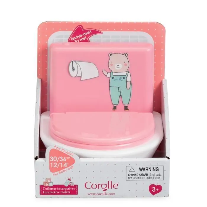 Corolle - Toilettes interactives pour poupon 30 et 36cm-1