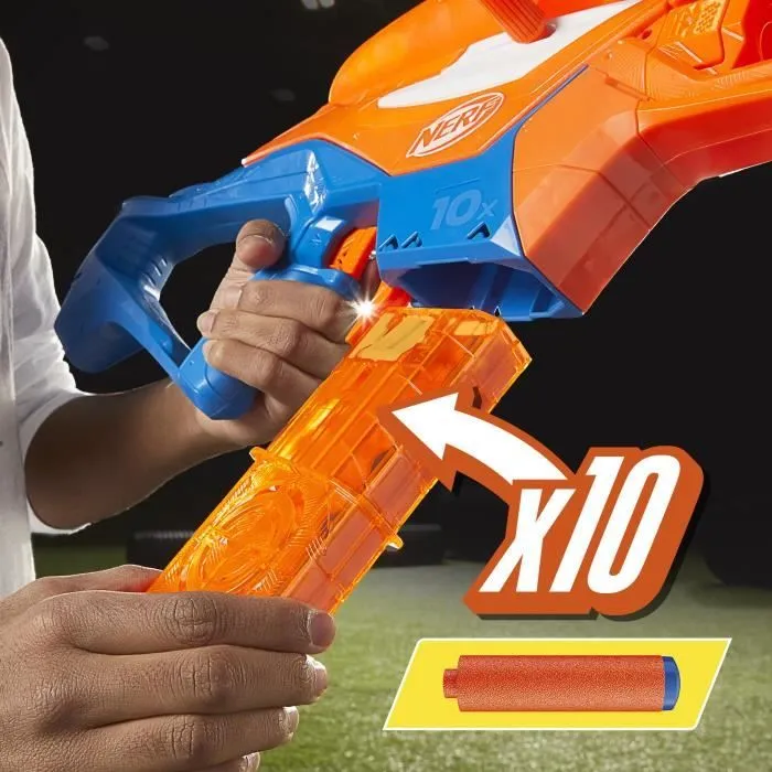 Nerf NSeries blaster Pinpoint à fléchette, Inclut 18 Fléchettes en Mousse N1, Dès 8 Ans-5