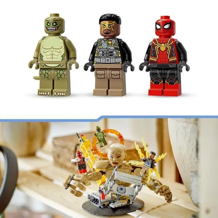 LEGO® 76280 Marvel Spider-Man contre l'Homme-Sable : la Bataille Finale, Jouet avec Minifigurines de Super-Héros-5