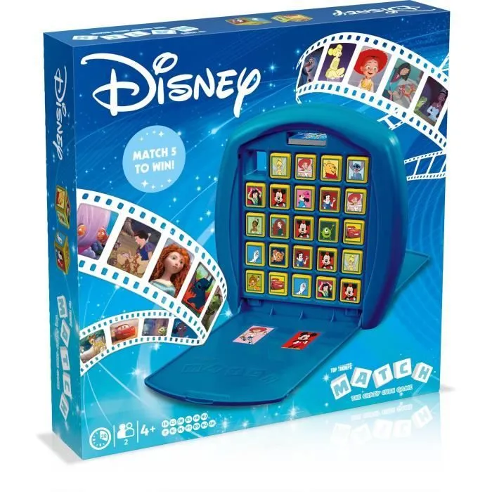MATCH DISNEY CLASSIQUE - Jeu de plateau - WINNING MOVES-1