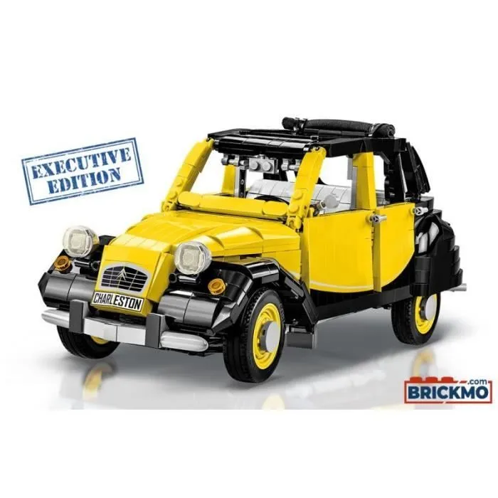 Maquette - CITROEN - 2CV CHARLESTON E.E - 1630 PCS - Échelle 1/12 - Intérieur-1