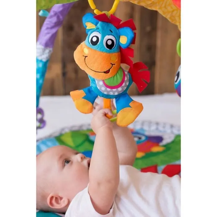 Playgro Tapis de Jeu à Quatre Pattes Cheval Clip Clop, Tapis Musical, Dès la naissance, Multicolore, 40203-3