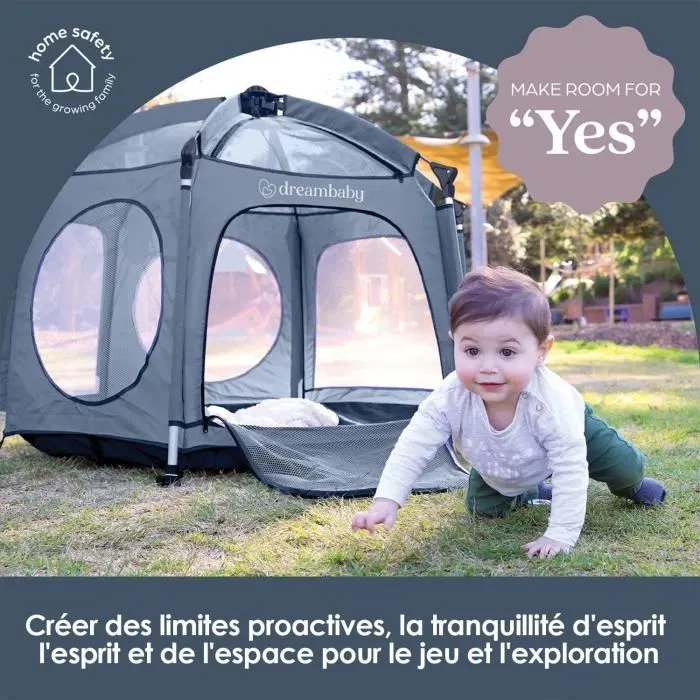 Adventure Parc Pop-Up - DREAMBABY - Tissu avec sac de transport - Housses anti-UV (utilisation extérieur) - Ø 1,3 m - H1 m-5