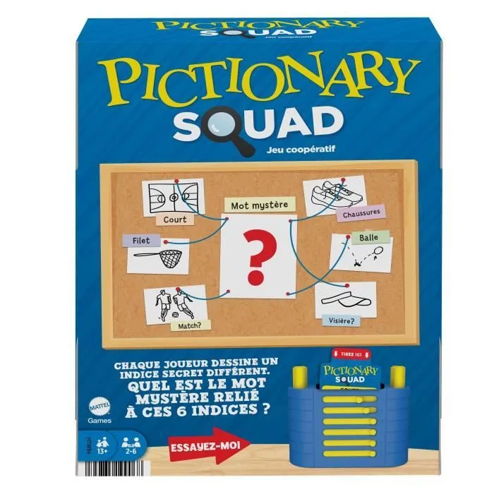 PICTIONARY SQUAD - PICTIONARY - HTW84 - JEUX FAMILLES MATTEL PICTIONARY-0