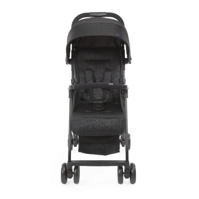 CHICCO Poussette compacte Ohlala 3 - Dès la naissance - Jusqu'à 15kg - Dossier inclinable - Arceau de sécurité - Jet black-1