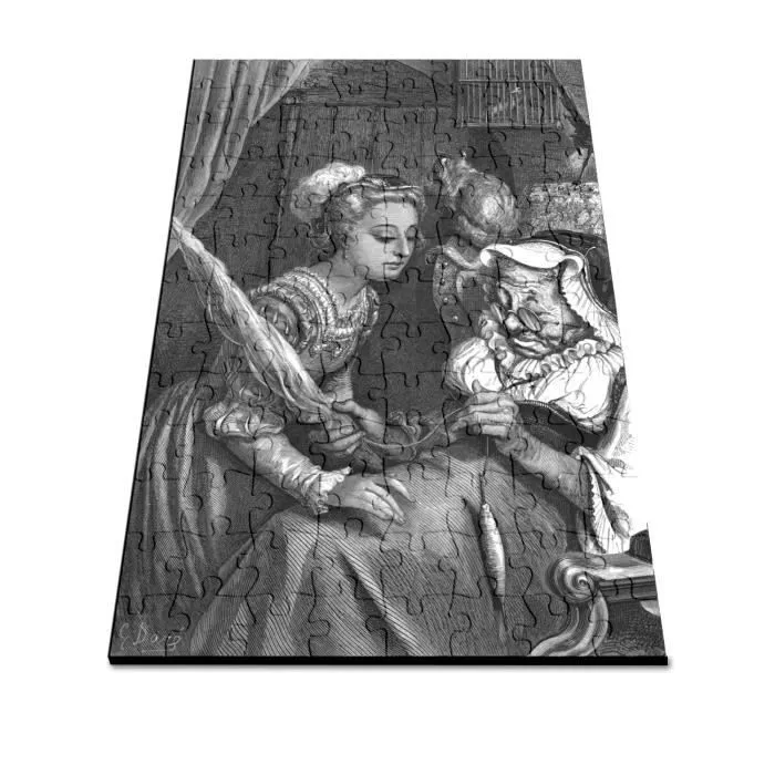 Puzzle Classique - FABULOUS - La Belle Au bois Dormant Gustave Dore - 100 Pièces - Mixte - Intérieur-2