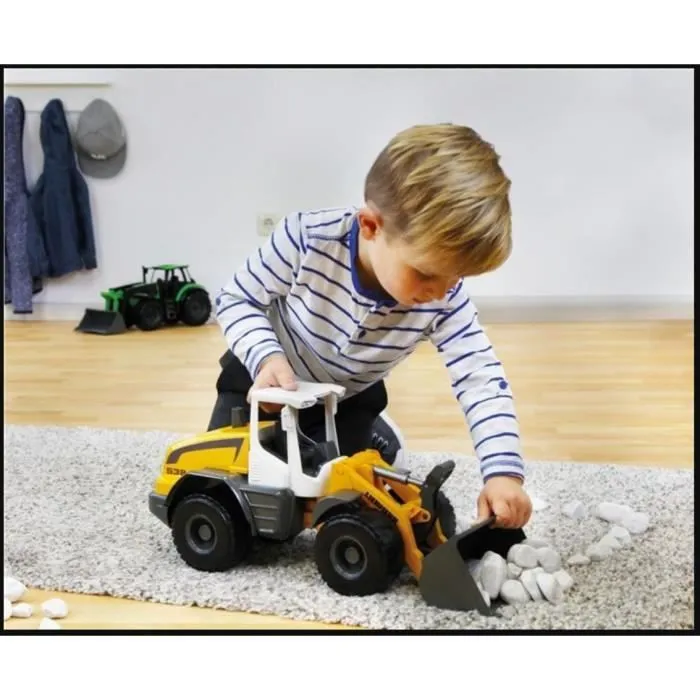 Grue Chargeuse sur Roues - Liebherr - Jaune - Extérieur - Mixte - Enfant-0