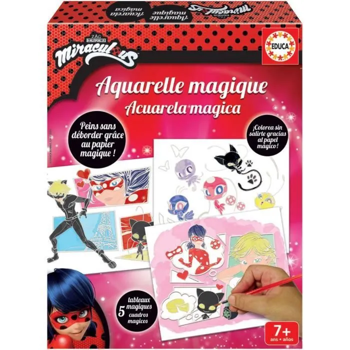 EDUCA - Aquarelle magique Miraculous Ladybug-0