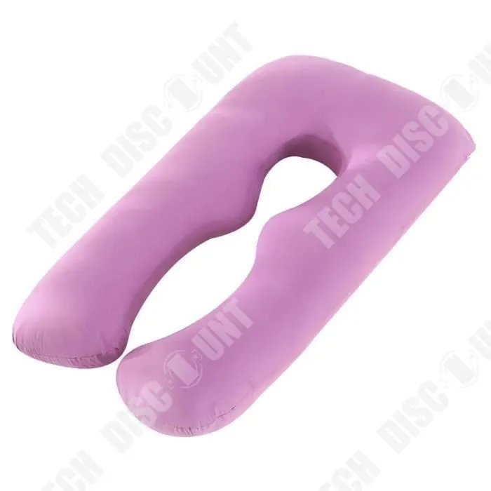 TD® Oreiller de Grossesse soutenir femme enceinte permet relaxation des membres adapté pour maman et son bébé amélioration sommeil-0
