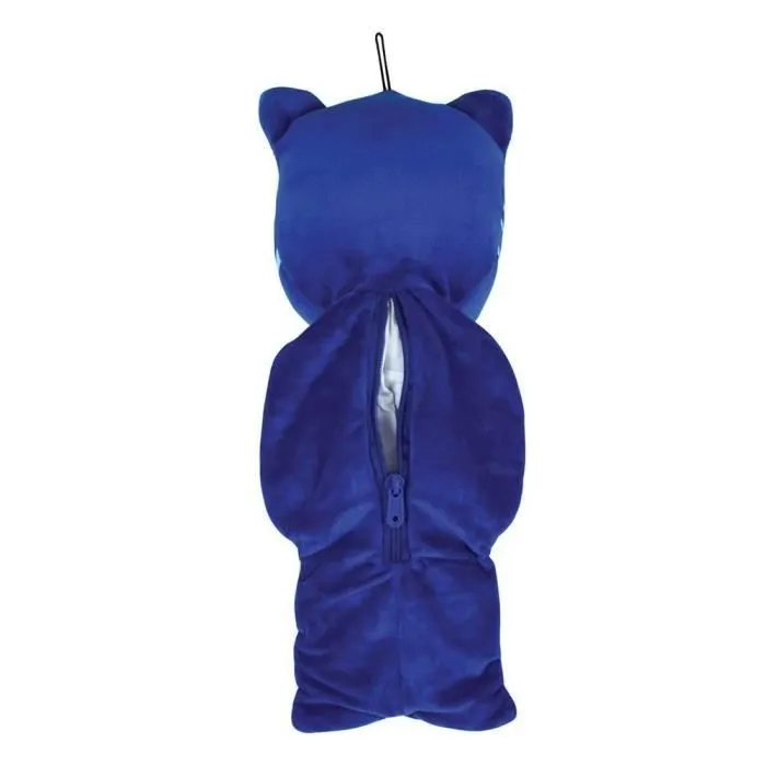 Jemini Pyjamasques peluche range pyjama bleu (forme personnage)-2