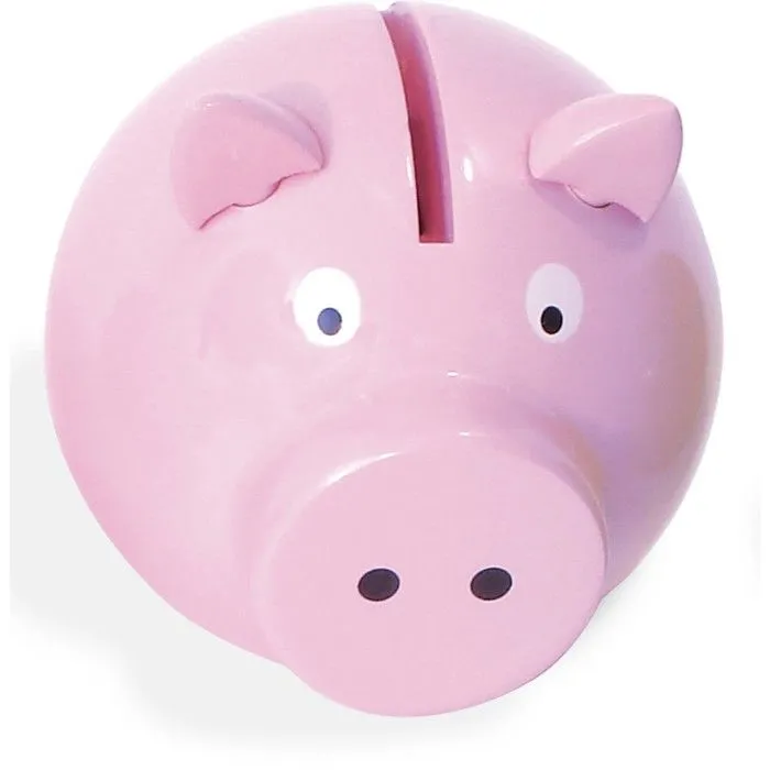 Tirelire cochon rose - Vilac-1