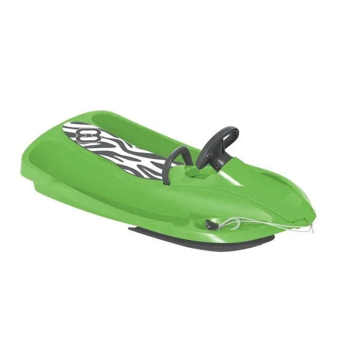 HAMAX Luge Sno Zebra - 2 places - Vert et gris-0
