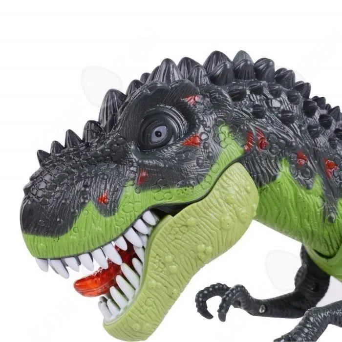 C® Jouet Electrique Dinosaures, Simulation Tyrannosaurus Rex Model, Simulation Musical - Cadeau Pour l'Anniversaire des Enfants ou N-1
