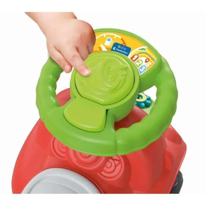 Voiture d'aventure Arthur - Clementoni - 52678 - Rouge - Multicolore - Bébé - Plastique recyclé-4