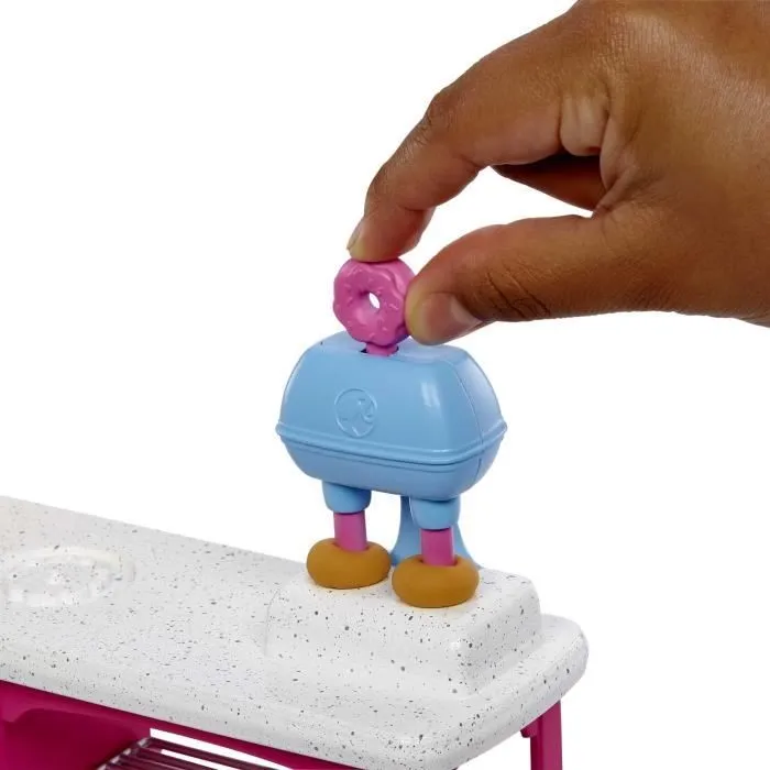 Barbie®-Barbie® Pâtisserie-Coffret poupée « Malibu » et 18 accessoires HJY19-6