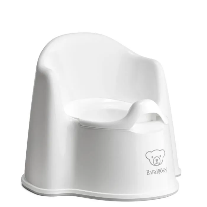 BABYBJÖRN Pot Fauteuil, Blanc/Gris-0