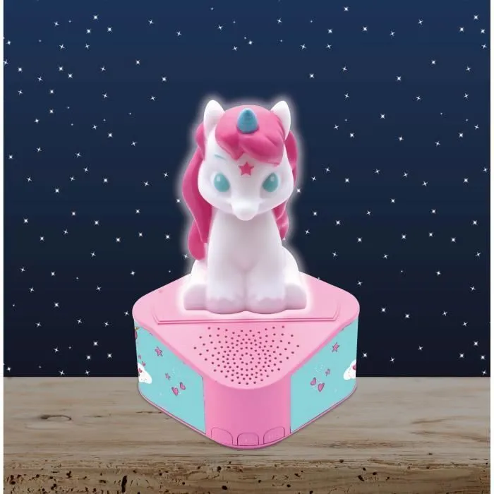 Enceinte Bluetooth - Licorne - Figurine lumineuse - USB - Type C - Bluetooth 5.0-3
