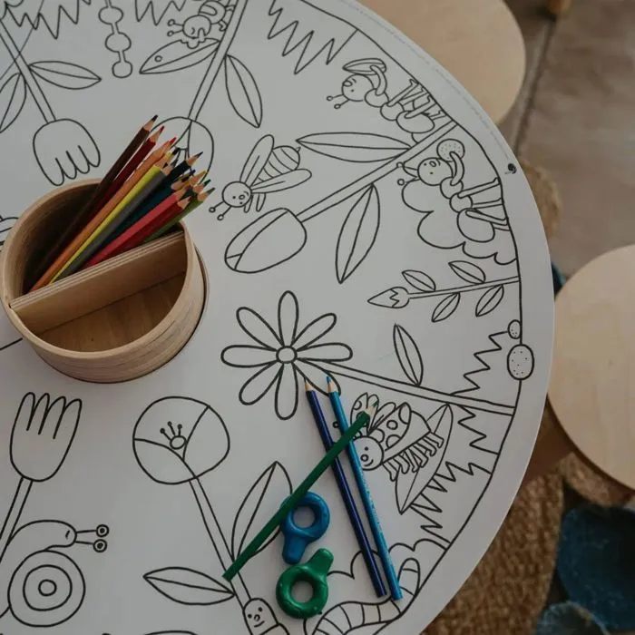 Recharge de feuilles de coloriage - Drawin’Kids - Little Friends - 20 feuilles - 70cm - Imprimées en France-3