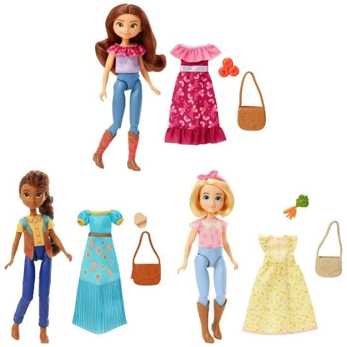 Poupée Apo & tenue accessoirisée - SPIRIT - MATTEL - 18 cm - 7 points d'articulation-4
