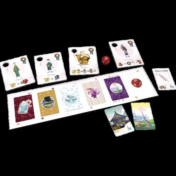 Jeu de plateau - FUN FORGE - Tokaido - Extension Crossroads - Cerisiers en fleurs - Objets légendaires-1