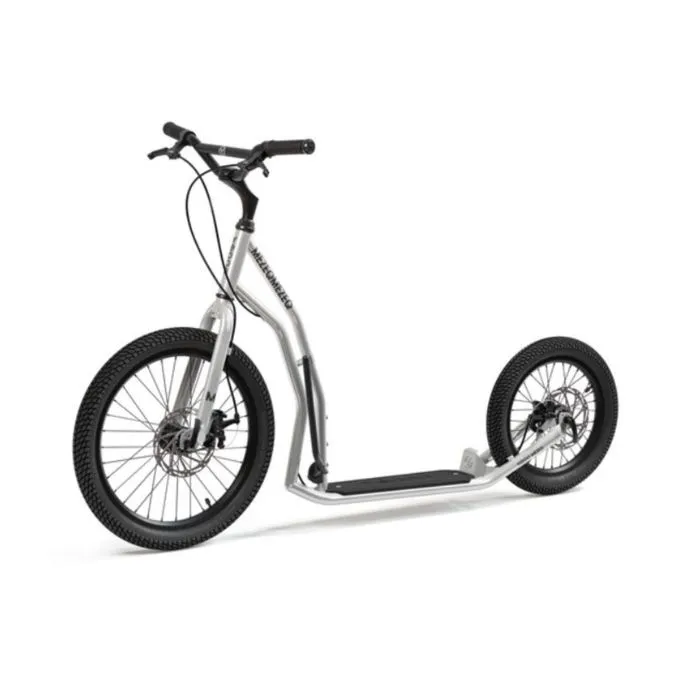 Trottinette - YEDOO - Mezeq Y40 - Argent - 2 roues - Freins à disque-0