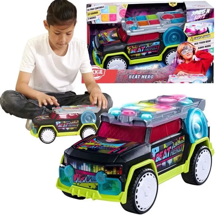 Voiture Dj Interactive Streets' N Beatz Beat Hero Sound Light-0