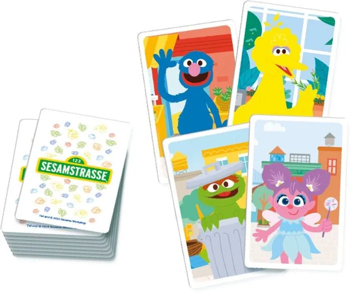Schmidt spiele - 51452 - Sesame Street Schnipp Snap, Jeu de Voyage, Emmenez-Moi avec Jeu dans Une boite en metal, Normal-1